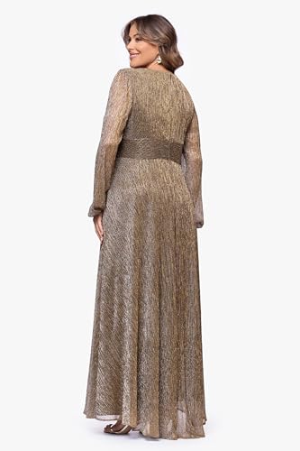 Image of Betsy & Adam Women's Cape Sleeve High Neck Bodycon Knee Length Dress with Cutout
