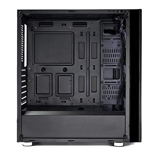 Gabinete Gamer Pichau Pouter Ii Led Branco, Vidro Temperado, Pgpo-02-branco