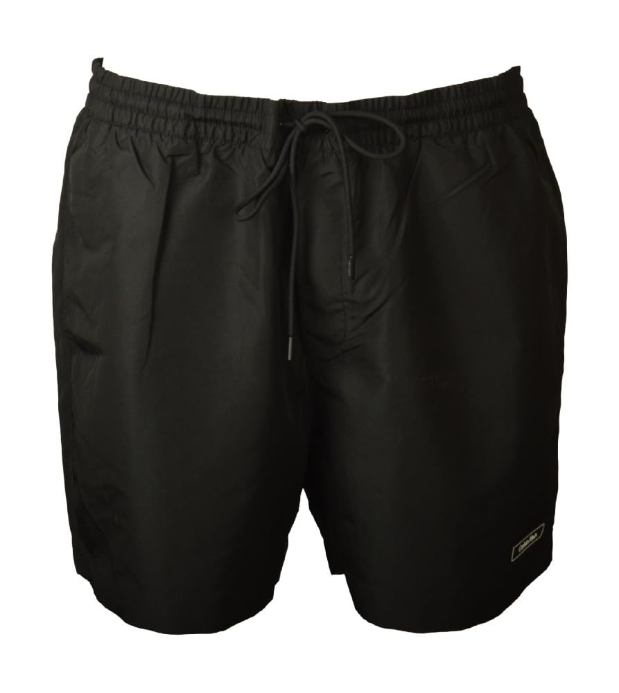 Calvin Klein Boxer Mare Uomo Piscina Swimwear con Elastico in Vita Coulisse e Filo con Logo Articolo ZM0ZM03089