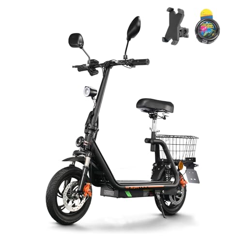 TWOFISH Monopattino Elettrico per Adulti, Scooter Elettrico...