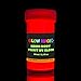 Neon Nights Glow In The Dark Body Paint - 8 Pck Black Light Paints, Party Supplies Kit for Adults & Kids, Professional Bodypainting and Face Makeup