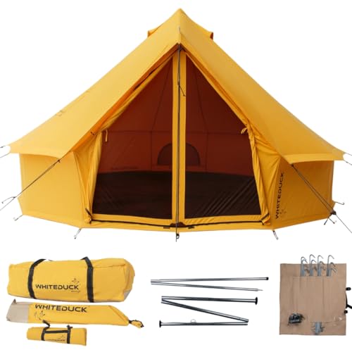 WHITEDUCK Regatta Canvas Bell Tent - wStoveJack Waterproof 4 Season Luxury Camping and Glamping Yurt Tent Outdoor product thumbnail 14
