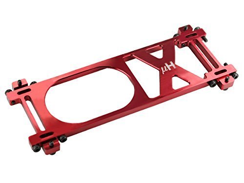 Microheli 7075 Aluminum Bottom Frame (RED) - BLADE 360 CFX