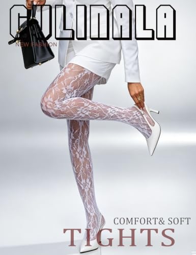 Image of Lace Tights Lace Stockings Sunflower Fishnet Stockings for Women Leggings Floral Pantyhose