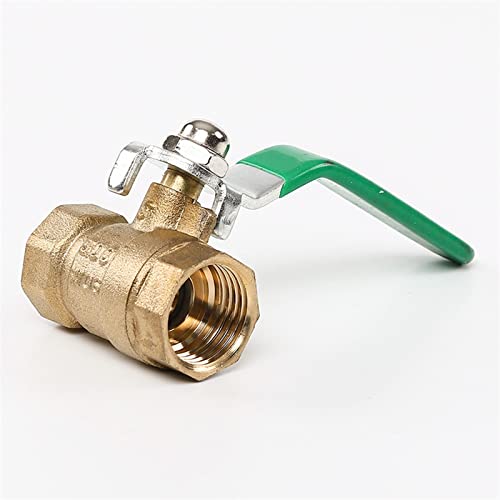 Robinet à Bille en Laiton 1/2 Vanne d'Arrêt d'Urgence sans Grippage Eau Gaz - 5