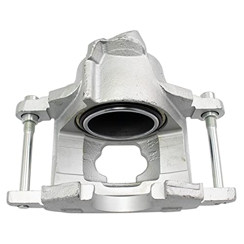 Image of TRQ Front Brake Caliper Brake Pad Set Semi Metallic Compatible with 1987-1992 Cadillac Brougham 1979-1995 Chevrolet G10 G20 1979-1995 GMC G1500