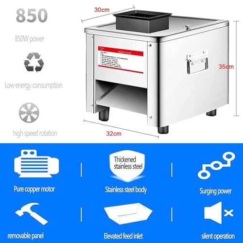 Máquina comercial cortadora de carne eléctrica miniatura 6