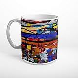 DesFoli Graffiti Pop-Art Computer Tasse Spruch Motiv Fototasse Kaffeebecher T0560