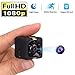 Produktbild MYXMY Spy Hidden Camera Nanny Cam - Mini kabellose Cam-Action-Kameras für den Innen- oder Außenbereich, das Heimbüro oder den Autovideorecorder mit 1080p HD-Aufnahme und Nachtsicht-Überwachungskamera