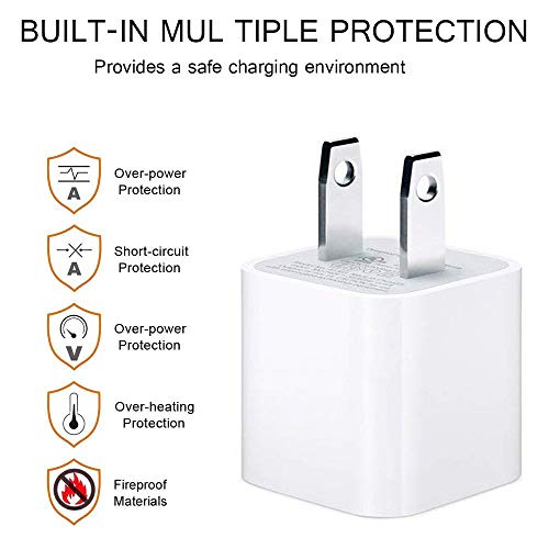 iPhone Charger, iPhone Charger Wire Data Sync Charging Cord Compatible with iPhone 11 Pro Max/iPhone 11 Pro/iPhone 11/iPhone X/8 Plus/7 Plus/6S/6 Plus/6S Plus/5/5S/5C/XS/XR/XS Max and More - Thumbnail 2