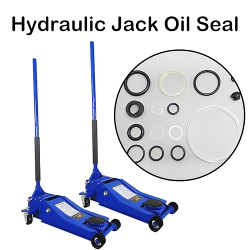Image of Hydraulic Floor Jack Seal Kit, 3 Ton Horizontal Jack Oil Seal Complete Set with O-Ring Seals, Universal Repair Kit for SUV, Truck & Automotive Hydraulic Jacks