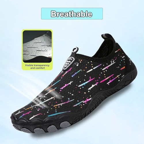 Hike Barefoot Shoes Women Pro Wide Toe Water Footwear Quick Dry Non-Slip Athletic for Beach Pool Aqua Swim Surf Walk2