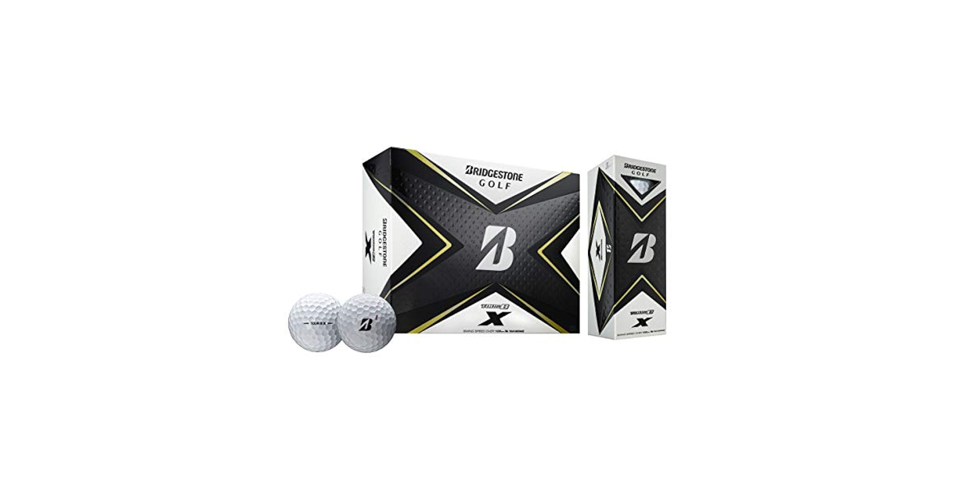 Amazon.com : Bridgestone 2020 Tour B X Golf Balls 1 Dozen