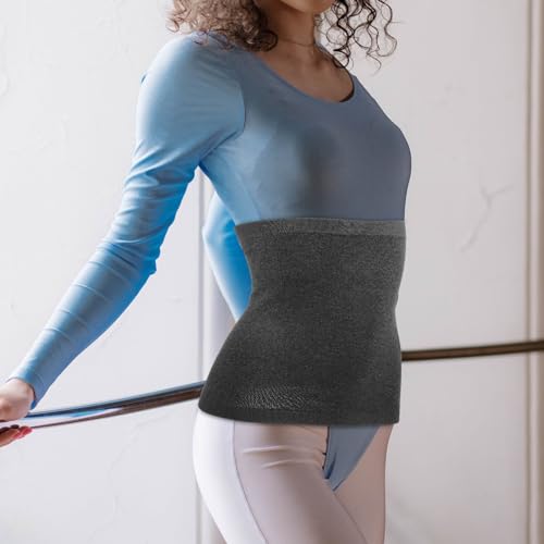 Faja Lumbar Vaguelly de Cachemira Talla Grande Gris miniatura 5