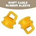 Dogary 2 PCS Car Gearbox Shift link Cable Sleeve Fixing Buckle, PE Plastic Transmission Linkage Bushing Pliers, Parts OE: 15276979 Replacement, Compatible with Buick Chevrolet Silverado (Orange)