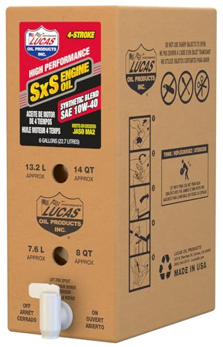 Aceite para motor mezcla sintética SAE 10W-40 caja 6 galones miniatura 1