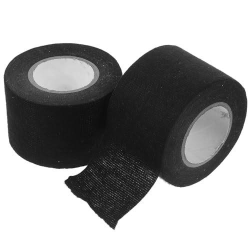 Cinta de tela negra de 50 mm para arnés de cables eléctricos de coche con protección térmica