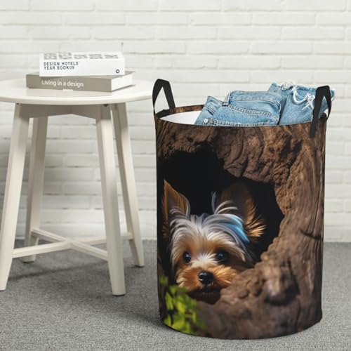 Panier à linge imperméable Yorkshire Terrier M pour chambre