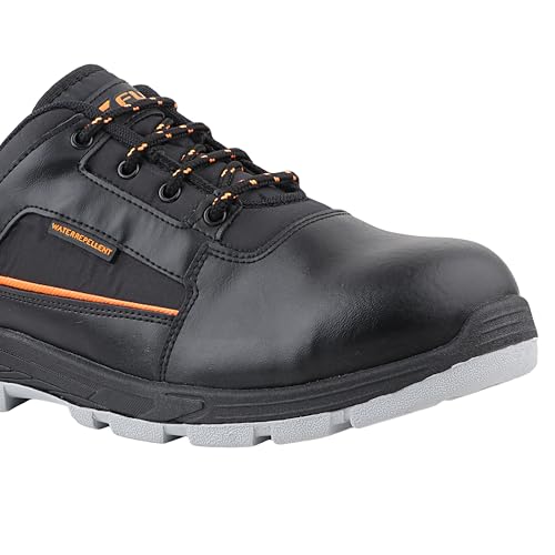 Image of FUEL Armour 3 DD ISI Marked Synthetic Treated Fabric Breathable Safety Shoes for Men with 100J Steel Toe Cap in PVC Double Density Sole