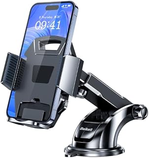 Beikell B6007 Uchwyt Samochodowy na Smartfony, Czarny