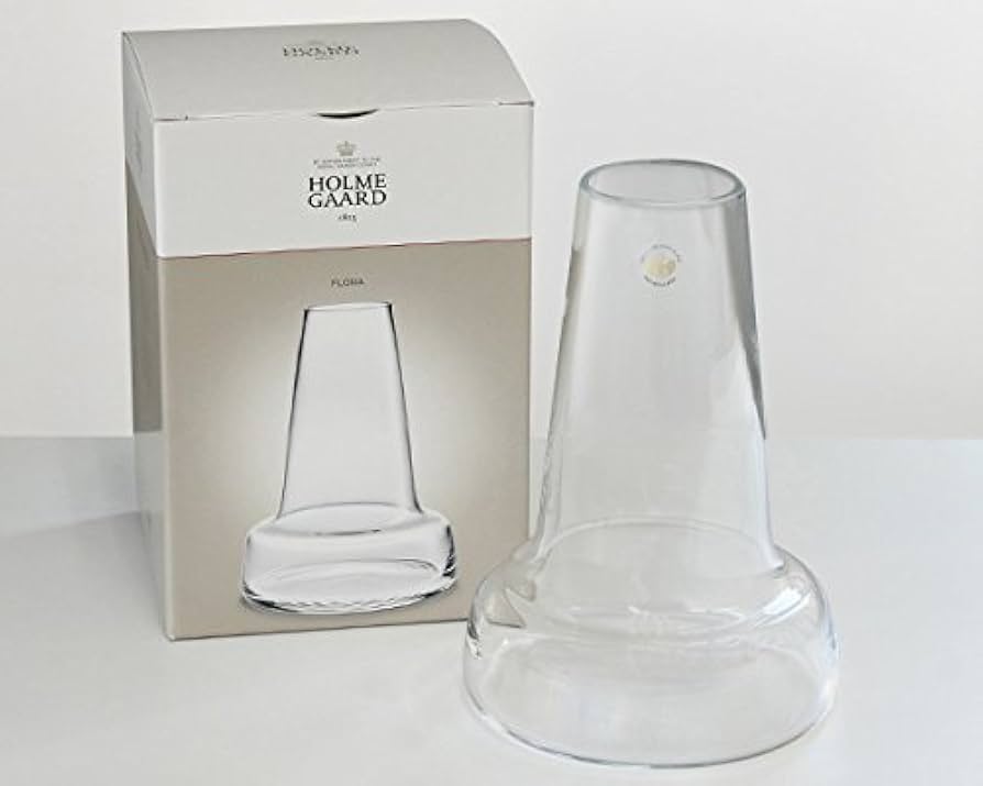 【美品】ホルムガード Holmegaard フローラ 24cm クリア ロング Amazon.co.jp: ホルムガード(Holmegaard) フローラ ベース 24cm