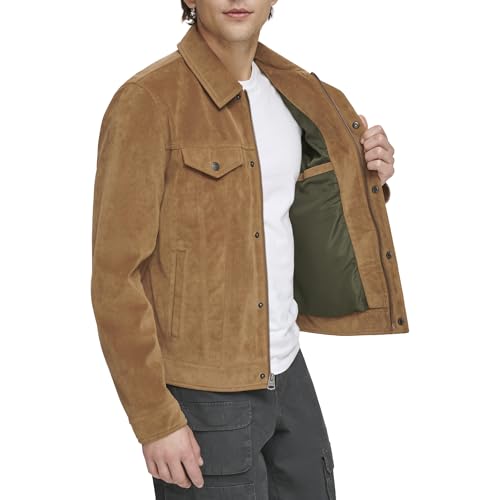Image of Levi's Men's Faux Leather Classic Trucker Jacket