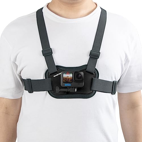 Compare Sametop Chest Mount Harness Chesty Strap Compatible with GoPro Hero 12 11 10 9 8 7 6 5
