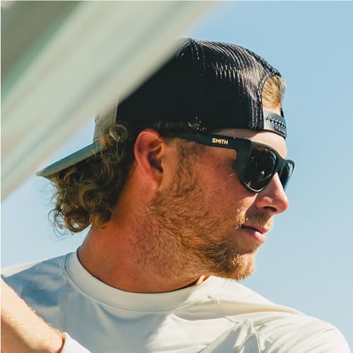Image of SMITH Barra Sunglasses - Performance Sports Active Sunglasses for Watersports, Fishing & More - ChromaPop Polarized Lenses