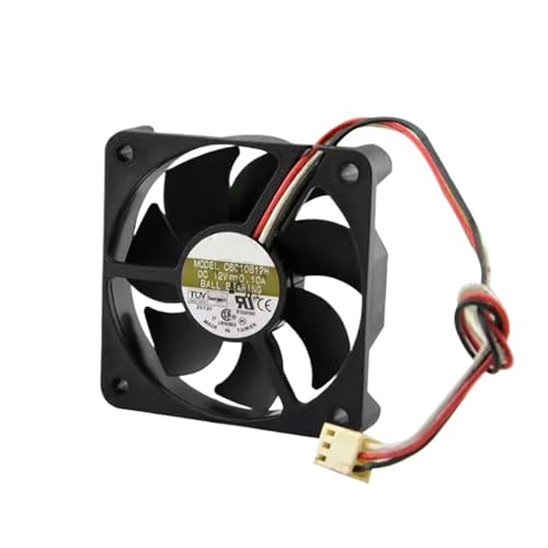 Ventilateur 12V 6010 C6010B12H pour refroidissement de boîtier pc et composants - 2