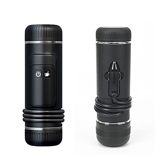 DYXYH 80 ml Mini Espresso Cafetera portátil Cafetera Semi-Automática Espresso Cafetera Coche Recargable Capsule Capsule… - Imagen 5