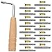 FOMIYES 1 Set String Tuning Wrench for Harp Lyre Harp Pin Nail Hammered Dulcimer Tuning Wrench Turn Pin Nail Pin for Lyre Piano Tuning Wrench Lyre Harp Tuning Lap Metal Guzheng Tool