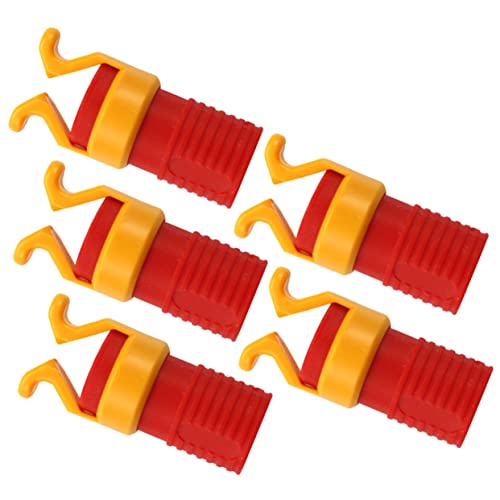 Mikikit 5pcs Screw Holder Woodworking Tool Screw Clips Screw Fixing Tools Screw Clamp Screw Gripper Screwdriver Holder Fixing Tool for Woodworking Screws Fixing Holder Small Screw Abs