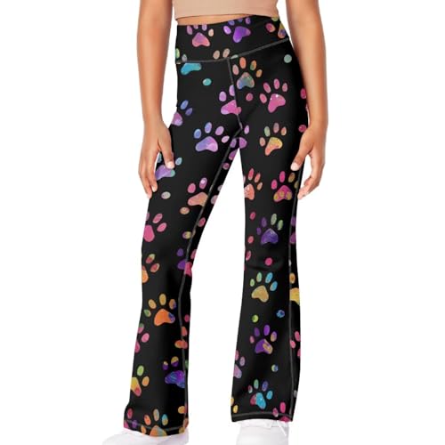 ZFRXIGN Girls Flare Leggings Size 5-14 Sweatpants Kids Yoga Trousers for Jazz, Pilates, Ballet, Gymnastics3