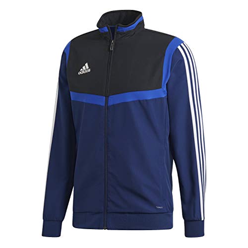 adidas TIRO19 PRE JKT Sport Jacket, Hombre, Dark Blue/Black/White, S