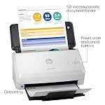 HP ScanJet Pro 3000 s4, Fast 2‑Sided Scanner with Auto Document Feeder, Best for Small Business (6FW07A) - Image 4