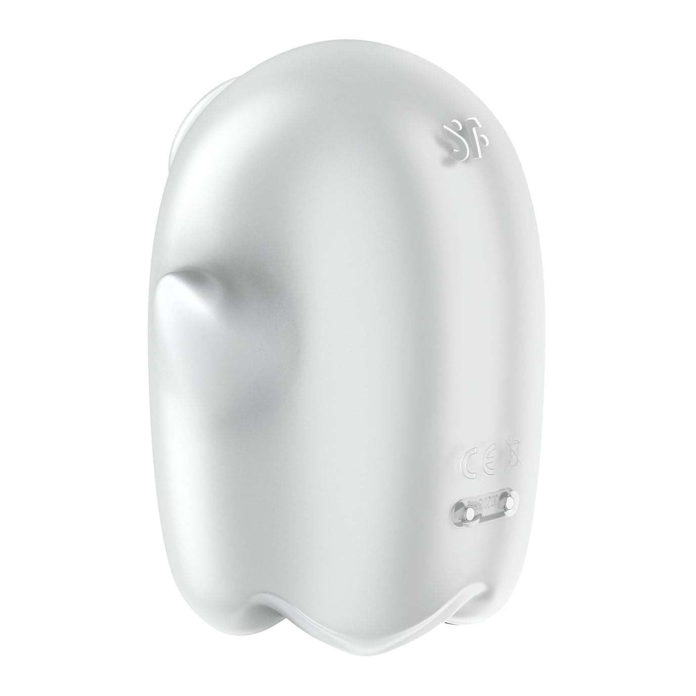 Satisfyer Glowing Ghost Vibrador Double Air Pulse | 2 en 1 Juguetes sexuales Ondas de Presión y Vibración | Batería recargable | Resistente al Agua (IPX7) | Succionador de Clítoris femenino