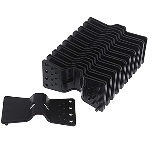 Fixation brise vue occultant, Pare-soleil Net Clip papillon Type serre Film Clip Agriculture outils Anti-grêle Net Crochet oeillet instantané Serre d'outils de jardin pour Brise Vue Retractable (50) Cover