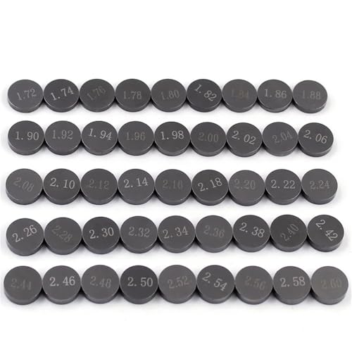 Cales 8,85 mm et joints de soupape pour moto 250XCF-W haute précision