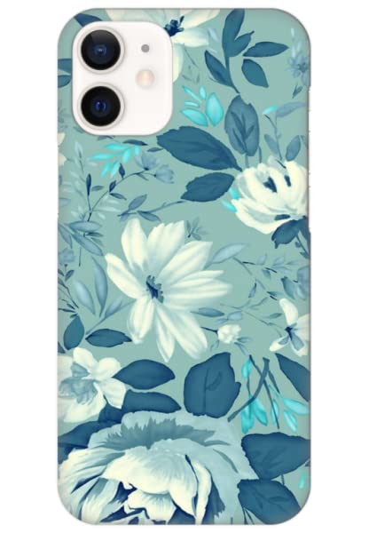 COBERTA Printed Back Cover for Apple iPhone 12 Mini Back Cover Case - Light blue floral (B0B4SB2SZZ) Amazon Price History, Amazon Price Tracker