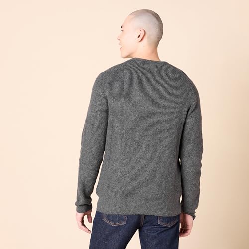 Amazon Essentials Men's Long-Sleeve Soft Touch Waffle Stitch Crewneck Sweater - Image 4