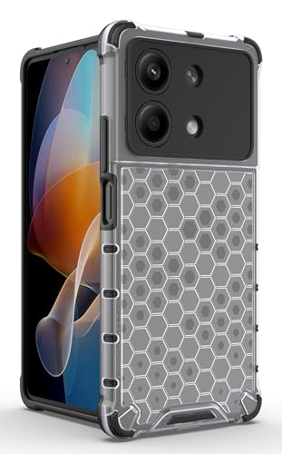 Image of Glasgow Back Case Cover Compatible with [ Poco X6 Neo 5G ] (Stylish Design) - Transparent