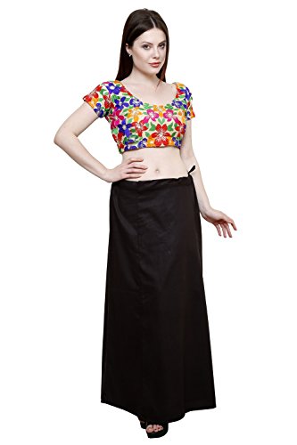 Image of Pistaa combo of 3 Women's Cotton Best Indian Readymade Inskirt Saree petticoats