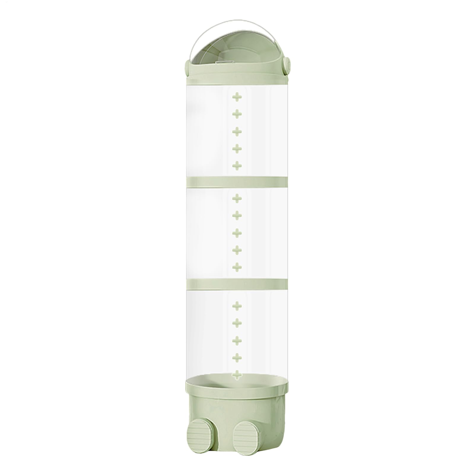 Genérico Tubo de almacenamiento de animales de peluche | cubo de transparente, organizador para niños de 14.12 pulgadas con diseño apilable, material duradero, soporte para animales
