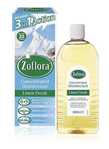 ZOFLORA NEW (LINEN FRESH) 500ML by BJS