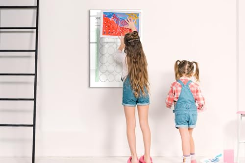Tableau en verre magnétique premium avec surface haute résistance