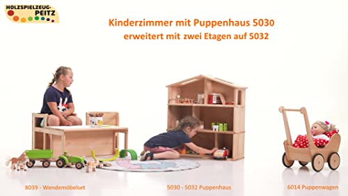 Puppenhaus"Elsa" | Kinder-Holz-Puppenstube | Bauernhof | Kinder-Holz-Bauernhof | 5030 – Bild 7