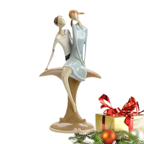 Buoni regali per le coppie: questa statua decorativa per coppie è un'aggiunta affascinante a qualsiasi spazio. Ideale come regalo per San Valentino, matrimoni, anniversari e altre occasioni speciali, trasmette le tue emozioni migliori e cattura l'essenza del tuo rapporto. Condividi la gioia con i tuoi cari oggi.