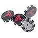 Basenor Tesla Model 3 Aero Wheel Cap Kit Aluminum Alloy Center Cap Set and Wheel Lug Nut Cover (Red)