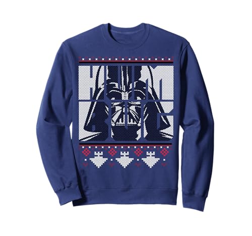 Sweatshirt Pull de Noël moche Star Wars Dark Vador pour homme et femme