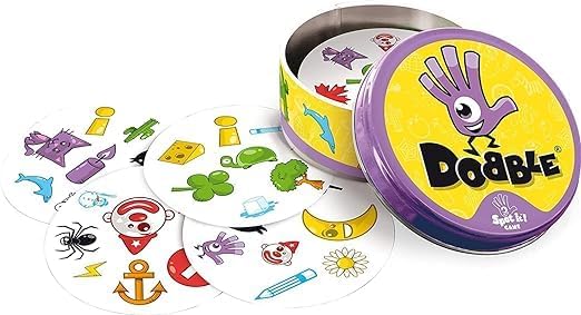 ABR Mall Spot It Classic Card Game | Average Playtime: 15 Minutes | Designed for 2 to 8 Players | Perfect for Boys, Girls, and Families | Strategy | Educational Card Game | Yellow II Dobble Card Game (B0DDXBJX1D) Amazon Price History, Amazon Price Tracker